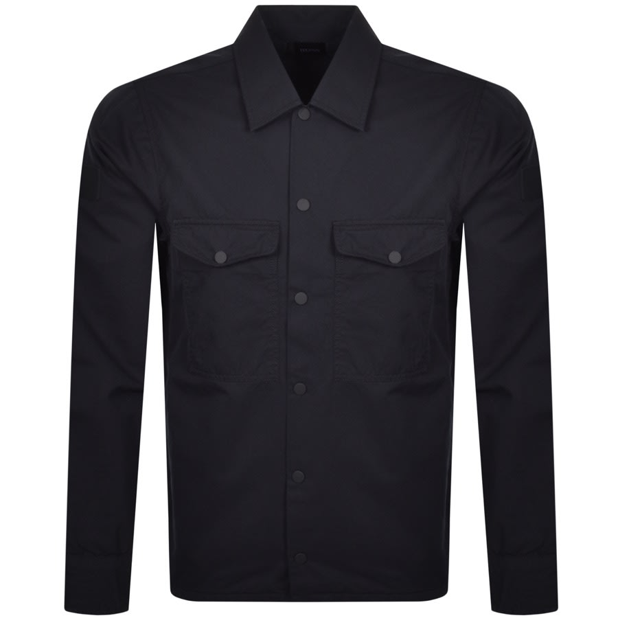 Alternative Image for ProductBOSS Lovel Zip 7 Overshirt Jacket Black1